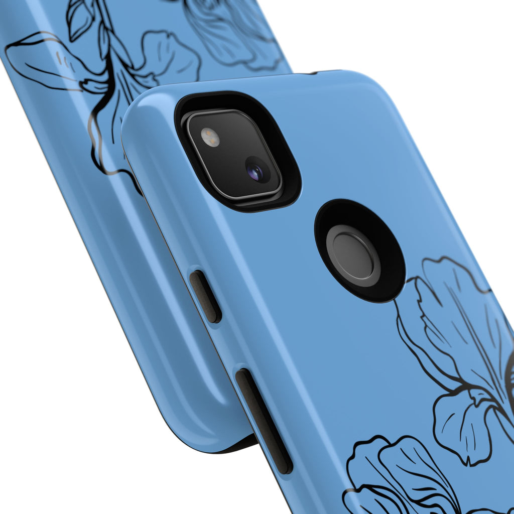 Blue Floral Phone Case