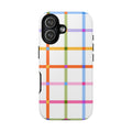 Colorful Plaid Tough Phone Case