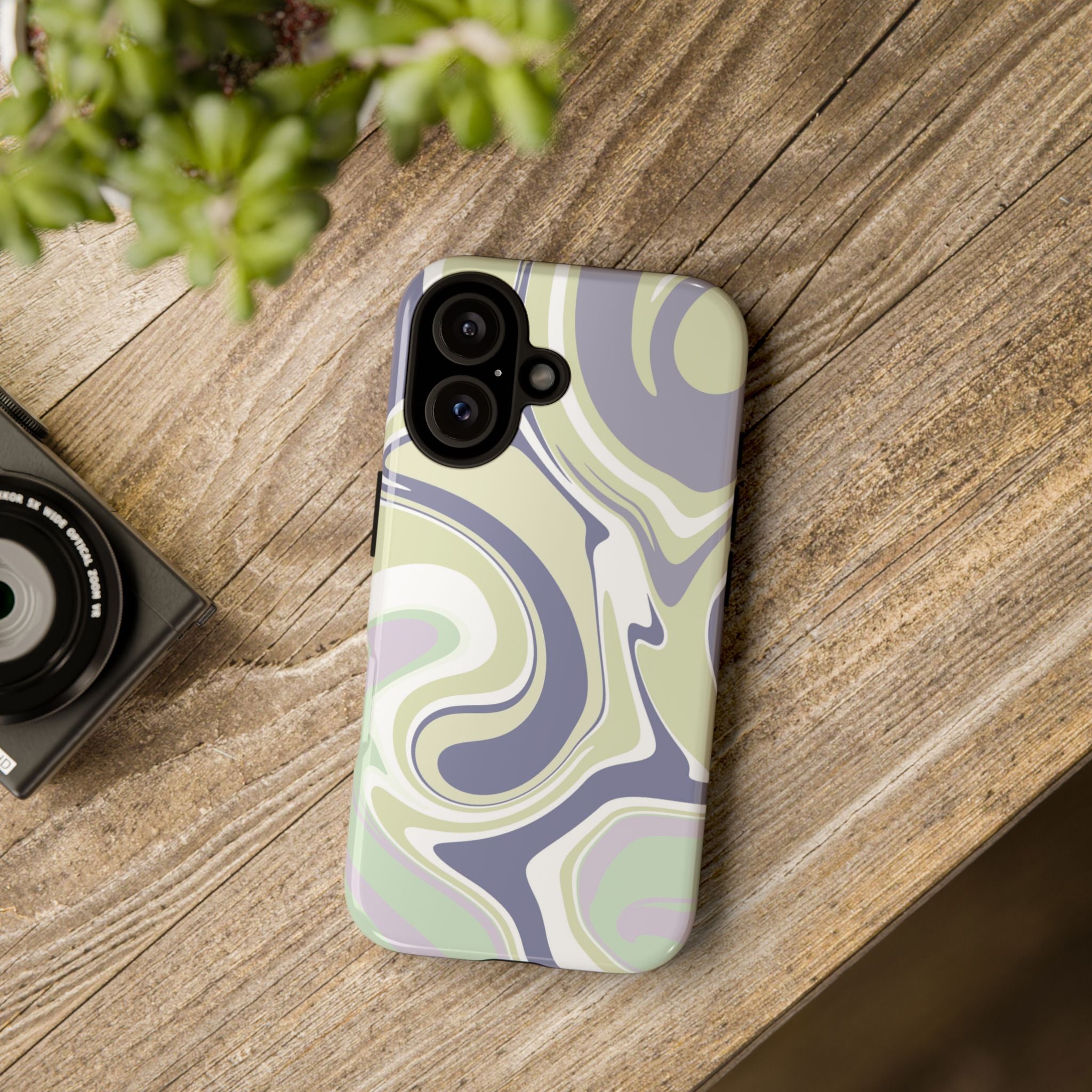 Swirl Marble Paint Phone Case