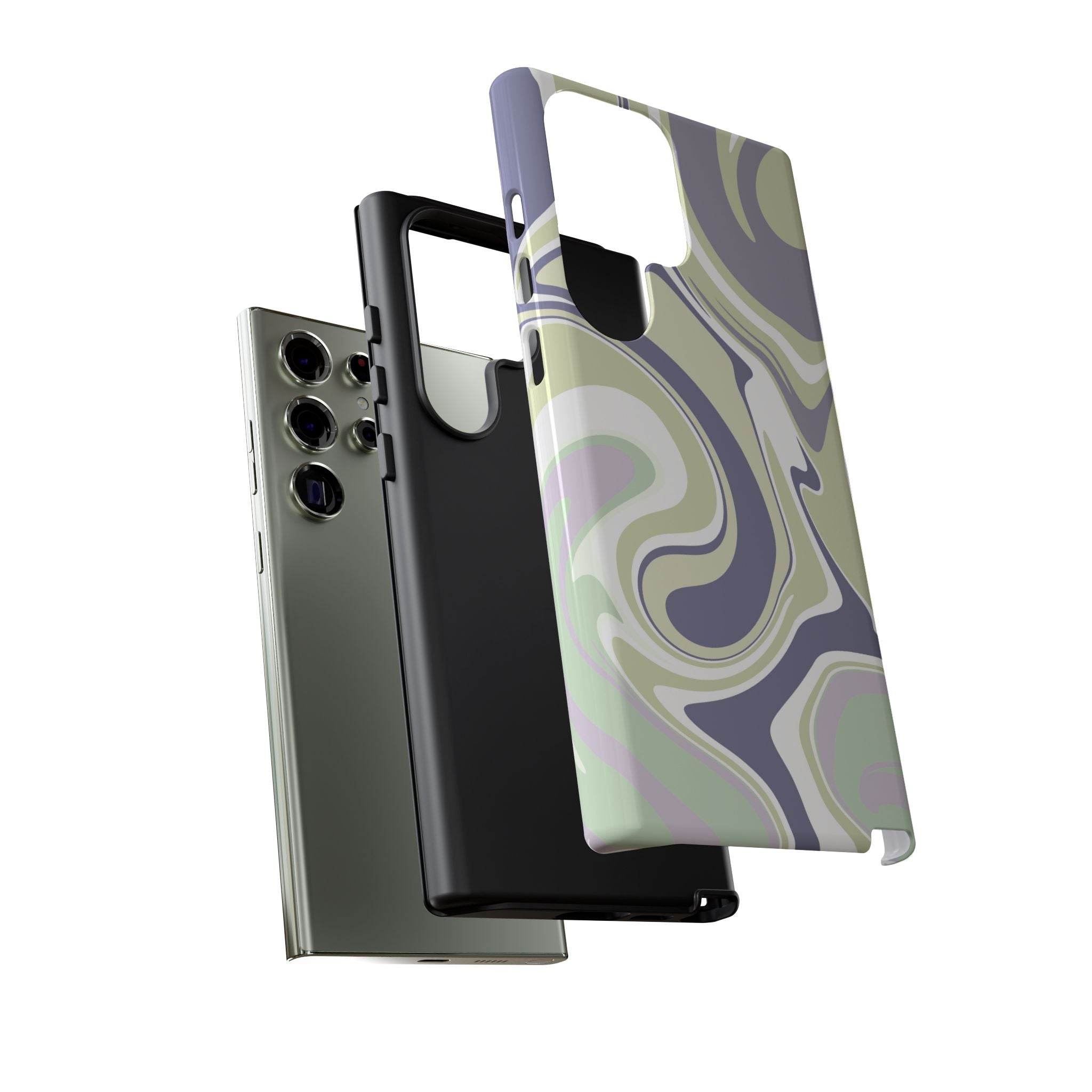 Swirl Marble Paint Phone Case